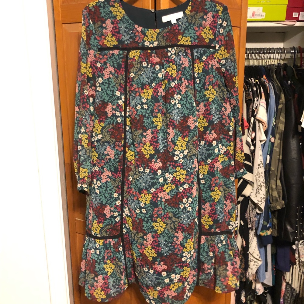Loft Floral Printed Dress